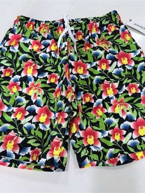 2(X)IST Neon Floral Catalina Swim Shorts